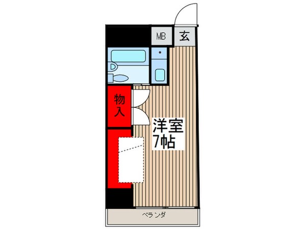 シェトワ桶川の物件間取画像